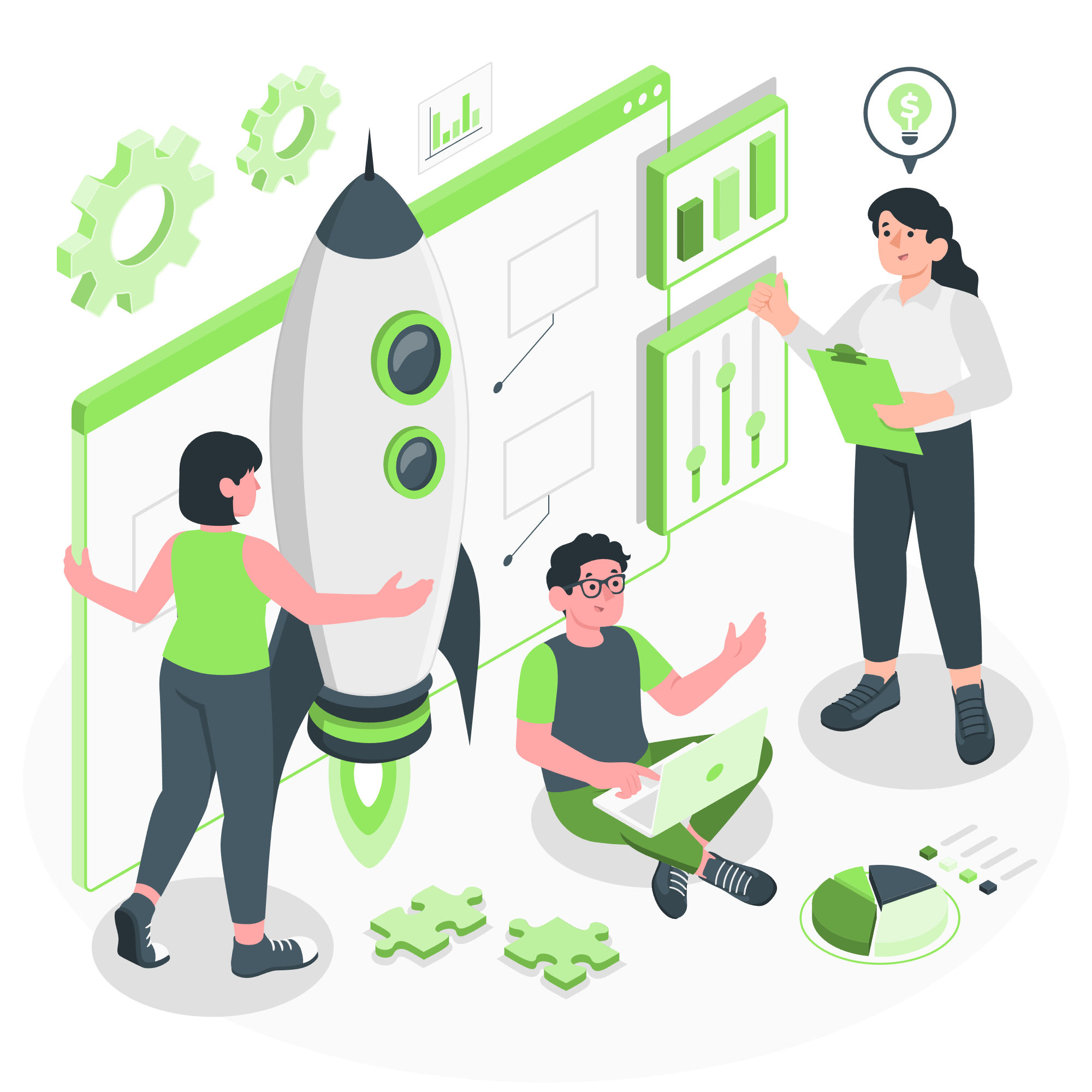 Share files, and communicate with your team in real-time